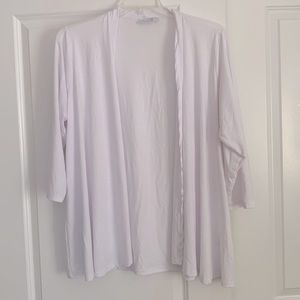 Kim Rogers White Cardigan